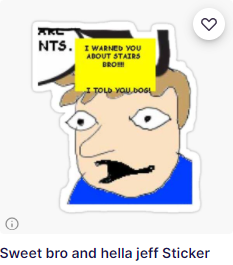 SBAHJ sticker