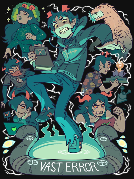 Vast error print