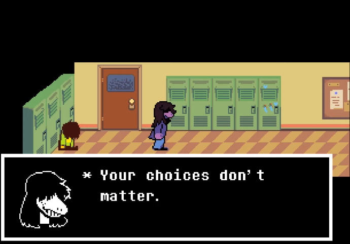 Weird Route Sans Dialogue : r/Deltarune