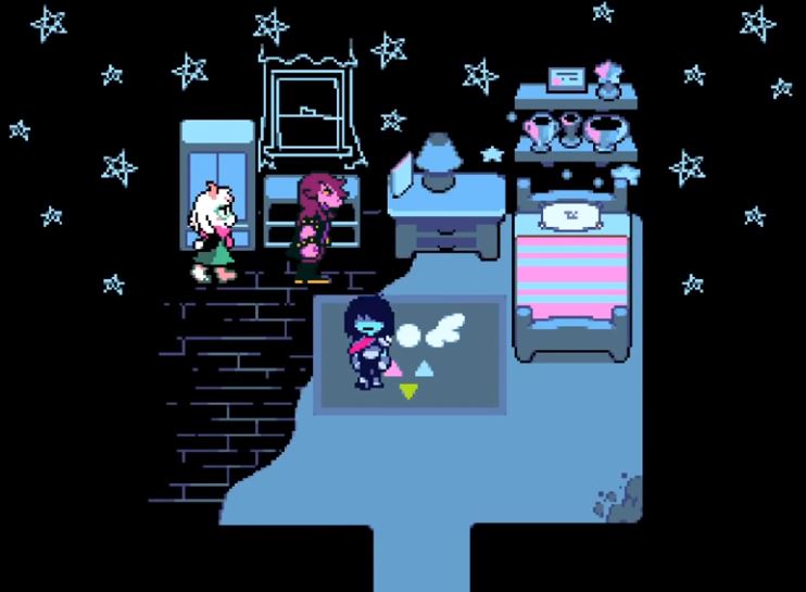 Weird Route Sans Dialogue : r/Deltarune