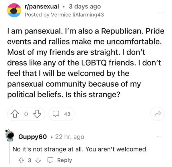 r/pansexual: You're not welcomed
