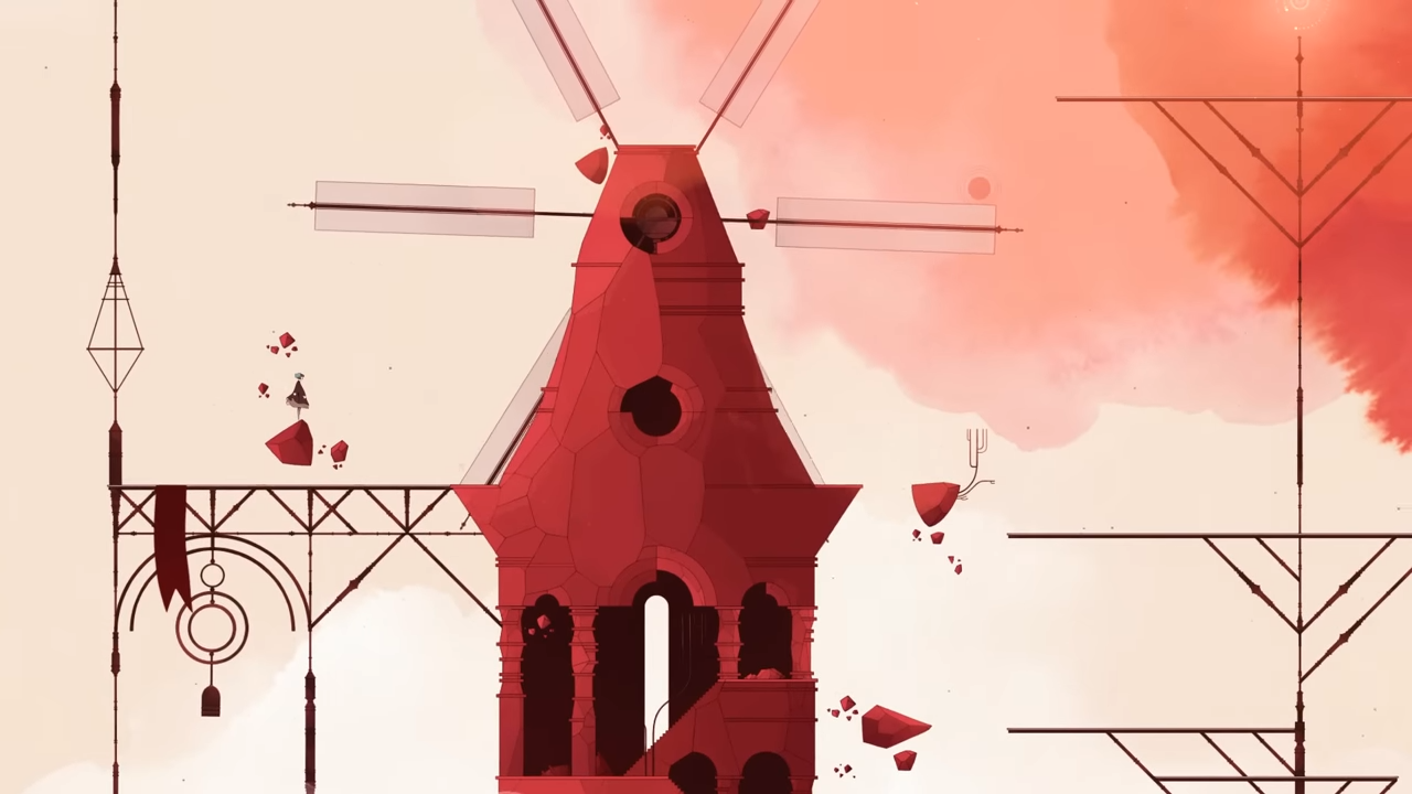 Red windmill geometry